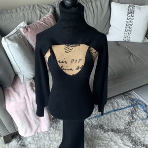 NWOT Unique 2 Piece Sweater Dress